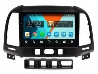 Штатная магнитола на Hyundai Santa Fe II (FL) Рестайл (2010-2012) 9 дюймов IPS Android 8.1 (4 ядра, RAM 1GB, ROM 16GB) - CarBaza