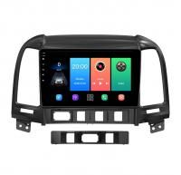 Штатная магнитола на Hyundai Santa Fe II (FL) Рестайл (2010-2012) 9 дюймов IPS DSP Android 9.0 (8 ядер, RAM 4GB, ROM 32GB) - CarBaza
