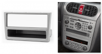 Переходная рамка для Opel Signum (серебристая) (2003-2008) 1 DIN - CarBaza