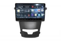 Штатная магнитола на SsangYong Actyon II (2014-2022) 9 дюймов QLED DSP 4G (LTE) Android 10 (8 ядер, RAM 3GB, ROM 32GB) - CarBaza