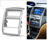 Переходная рамка для Great Wall Voleex C50 (серебристая) (2012-2016) 2 DIN - CarBaza