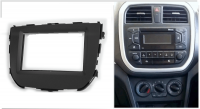 Переходная рамка для Suzuki Maruti Vitara Breeza (черная) (2016+) 2 DIN - CarBaza