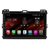 Штатная магнитола на Toyota Land Cruiser Prado 120 (2002-2009) 9 дюймов IPS DSP 4G (LTE) Android 10 (8 ядер, RAM 6GB, ROM 128GB) - CarBaza