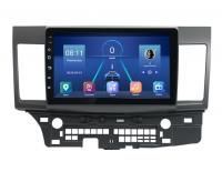 Штатная магнитола на Mitsubishi Lancer X (2007-2018) 10 дюймов IPS Android 9 (4 ядра, RAM 1GB, ROM 16GB) - CarBaza