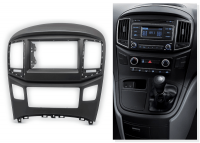 Переходная рамка для Hyundai iLoad (черная) (2015+) 2 DIN - CarBaza