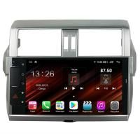 Штатная магнитола на Toyota Land Cruiser Prado 150 Рестайл (2013-2017) 10 дюймов IPS DSP 4G (LTE) Android 10 (8 ядер, RAM 6GB, ROM 128GB) - CarBaza