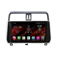 Штатная магнитола на Toyota Land Cruiser Prado 150 Рестайл 2 (2017+) 10 дюймов IPS DSP 4G (LTE) Android 10 (8 ядер, RAM 6GB, ROM 128GB) - CarBaza