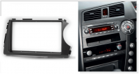 Переходная рамка для Ssang Yong Kyron (черная, правый руль) (2005-2015) 2 DIN - CarBaza