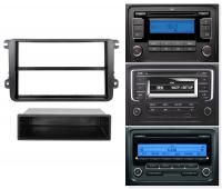 Переходная рамка для Volkswagen Magotan II (2011-2016) 1 DIN / 2 DIN - CarBaza