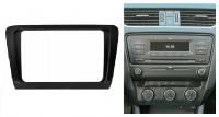 Переходная рамка для Skoda Octavia (A7) (RNS / RCD) (2013+) 2 DIN - купить в СarBaza Переходная рамка для Skoda Octavia (A7) (RNS / RCD) (2013+) 2 DIN - CarBaza