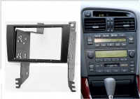 Переходная рамка для Lexus GS II (черная) (1997-2004) 2 DIN - CarBaza