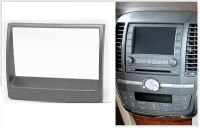 Переходная рамка для Buick LaCrosse I (China) (серая) (2007-2009) 2 DIN - CarBaza