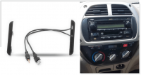 Переходная рамка для Toyota Универсальная (боковые заглушки, AUX+USB) (1995+) 2 DIN - CarBaza