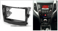 Переходная рамка для Ssang Yong Tivoli (черный глянец) (2015+) 2 DIN - CarBaza