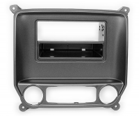 Переходная рамка для Chevrolet Silverado III (GMT K2XX) (с карманом) (2013+) 1 DIN - CarBaza