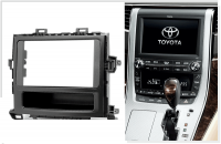 Переходная рамка для Toyota Vellfire I (с карманом) (2008-2015) 2 DIN - CarBaza