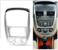 Переходная рамка для Buick Excelle III (серебристая) (2015+) 2 DIN - CarBaza