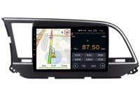Штатная магнитола на Hyundai Elantra VI (AD) Дорестайл (2016-2018) 9 дюймов IPS DSP Android 9.0 (4 ядра, RAM 2GB, ROM 16GB) - CarBaza