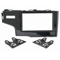 Переходная рамка для Honda Fit III (черно-серебристый глянец) (2013+) 2 DIN - CarBaza