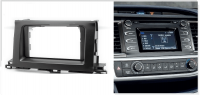Переходная рамка для Toyota Highlander III (2013+) 2 DIN - CarBaza