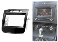 Переходная рамка для Volkswagen Touareg II (2010-2018) 2 DIN - купить в СarBaza Переходная рамка для Volkswagen Touareg II (2010-2018) 2 DIN - CarBaza