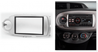 Переходная рамка для Toyota Yaris III Дорестайл (2010-2017) 2 DIN - CarBaza