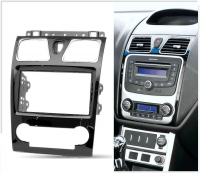 Переходная рамка для Geely Emgrand EC7 (черный глянец) (2009-2016) 2 DIN - CarBaza
