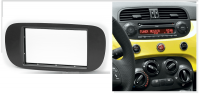 Переходная рамка для Fiat 500 II (2007+) 2 DIN - CarBaza