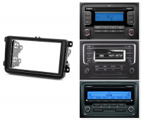 Переходная рамка для Volkswagen EOS (2006-2015) 2 DIN - CarBaza