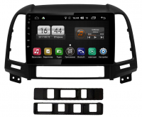 Штатная магнитола на Hyundai Santa Fe II (FL) Рестайл (2010-2012) 9 дюймов IPS DSP Android 9.0 (4 ядра, RAM 2GB, ROM 16GB) - CarBaza