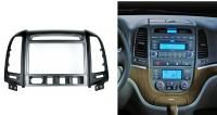 Переходная рамка для Hyundai Santa Fe II (под 4 кнопки) (2005-2012) 2 DIN - CarBaza