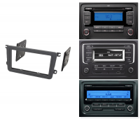 Переходная рамка для Volkswagen Caddy III (2004-2015) 2 DIN - купить в СarBaza Переходная рамка для Volkswagen Caddy III (2004-2015) 2 DIN - CarBaza