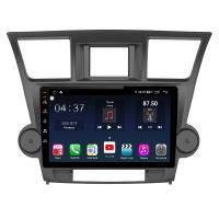Штатная магнитола на Toyota Highlander II (2007-2013) 10 дюймов IPS DSP 4G (LTE) Android 10 (8 ядер, RAM 3GB, ROM 32GB) - CarBaza
