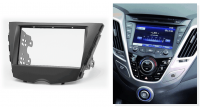 Переходная рамка для Hyundai Veloster I (2011-2017) 2 DIN - купить в СarBaza Переходная рамка для Hyundai Veloster I (2011-2017) 2 DIN - CarBaza