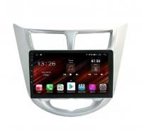 Штатная магнитола на Hyundai Accent IV (2010-2017) 9 дюймов IPS DSP 4G (LTE) Android 10 (8 ядер, RAM 6GB, ROM 128GB) - CarBaza