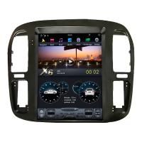 Штатная магнитола на Toyota Land Cruiser 100 Рестайл (2002-2007) 12.1 дюймов IPS DSP Android 9.0 (6 ядер, RAM 4GB, ROM 64GB) - CarBaza