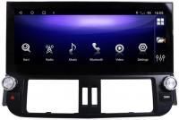 Штатная магнитола на Toyota Land Cruiser Prado 150 Дорестайл (2009-2013) 12.3 дюймов IPS DSP 4G (LTE) Android 10 (8 ядер, RAM 6GB, ROM 128GB) - CarBaza