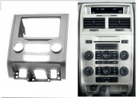 Переходная рамка для Mazda Tribute II (серебристая) (2007-2011) 2 DIN - CarBaza