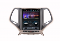 Штатная магнитола на Jeep Cherokee V (2018-2023) 10.4 дюймов IPS DSP Android 9 (6 ядер, RAM 4GB, ROM 64GB) - CarBaza