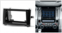 Переходная рамка для Toyota Tundra II (рояльный лак) (2013+) 2 DIN - CarBaza
