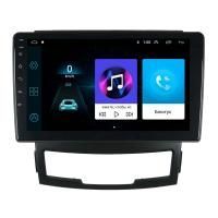 Штатная магнитола на SsangYong Korando III (2010-2013) 9 дюймов QLED DSP 4G (LTE) Android 10 (8 ядер, RAM 3GB, ROM 32GB) - CarBaza