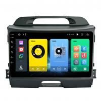 Штатная магнитола на Kia Sportage III (SL) (2010-2016) 9 дюймов IPS DSP Android 10 (6 ядер, RAM 4GB, ROM 64GB) - CarBaza