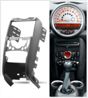 Переходная рамка для Mini Cooper Hatch R56 (2006-2013) 1 DIN / 2 DIN - купить в СarBaza Переходная рамка для Mini Cooper Hatch R56 (2006-2013) 1 DIN / 2 DIN - CarBaza