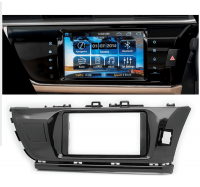 Переходная рамка для Toyota Corolla E160/E170 Дорестайл (правый руль) (2012-2016) 2 DIN - CarBaza