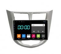 Штатная магнитола на Hyundai Solaris I (2010-2017) 9 дюймов IPS Android 8.1 (4 ядра, RAM 1GB, ROM 16GB) - CarBaza