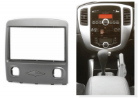 Переходная рамка для Mazda Tribute I (серая) (2004-2007) 2 DIN - CarBaza