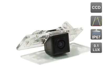 Камера заднего вида для Volkswagen Touareg II (NF) (2010 - 2018) с динамической разметкой - CarBaza, характеристики