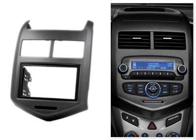 Переходная рамка для Chevrolet Aveo II (T300) (2011-2015) 2 DIN - CarBaza, характеристики