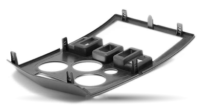 Переходная рамка для Dacia Logan I (серая) (2004-2012) 2 DIN - CarBaza, характеристики