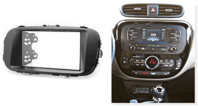 Переходная рамка для Kia Soul II (2013+) 2 DIN - купить в СarBaza, характеристики Переходная рамка для Kia Soul II (2013+) 2 DIN - CarBaza, характеристики